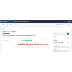 Google Analytics Joomla Plugin